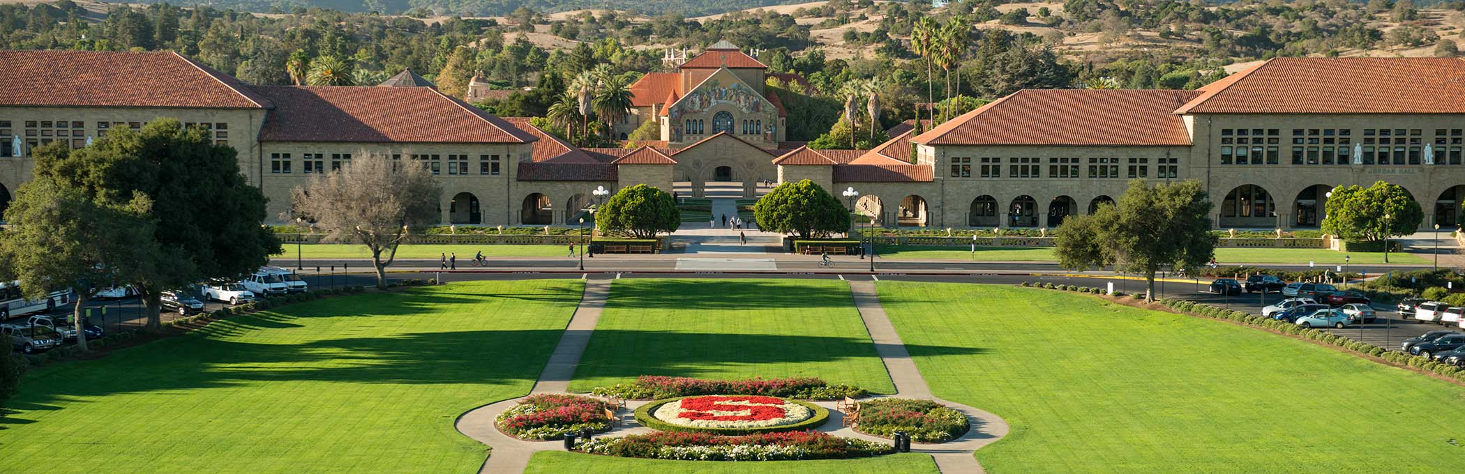 OVAL flowers with Quad in background